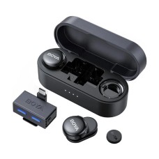 Boya BOYALINK 3-02 Al-Powered Button-Sized Wireless Microphone (1xRX, 2xTX)
